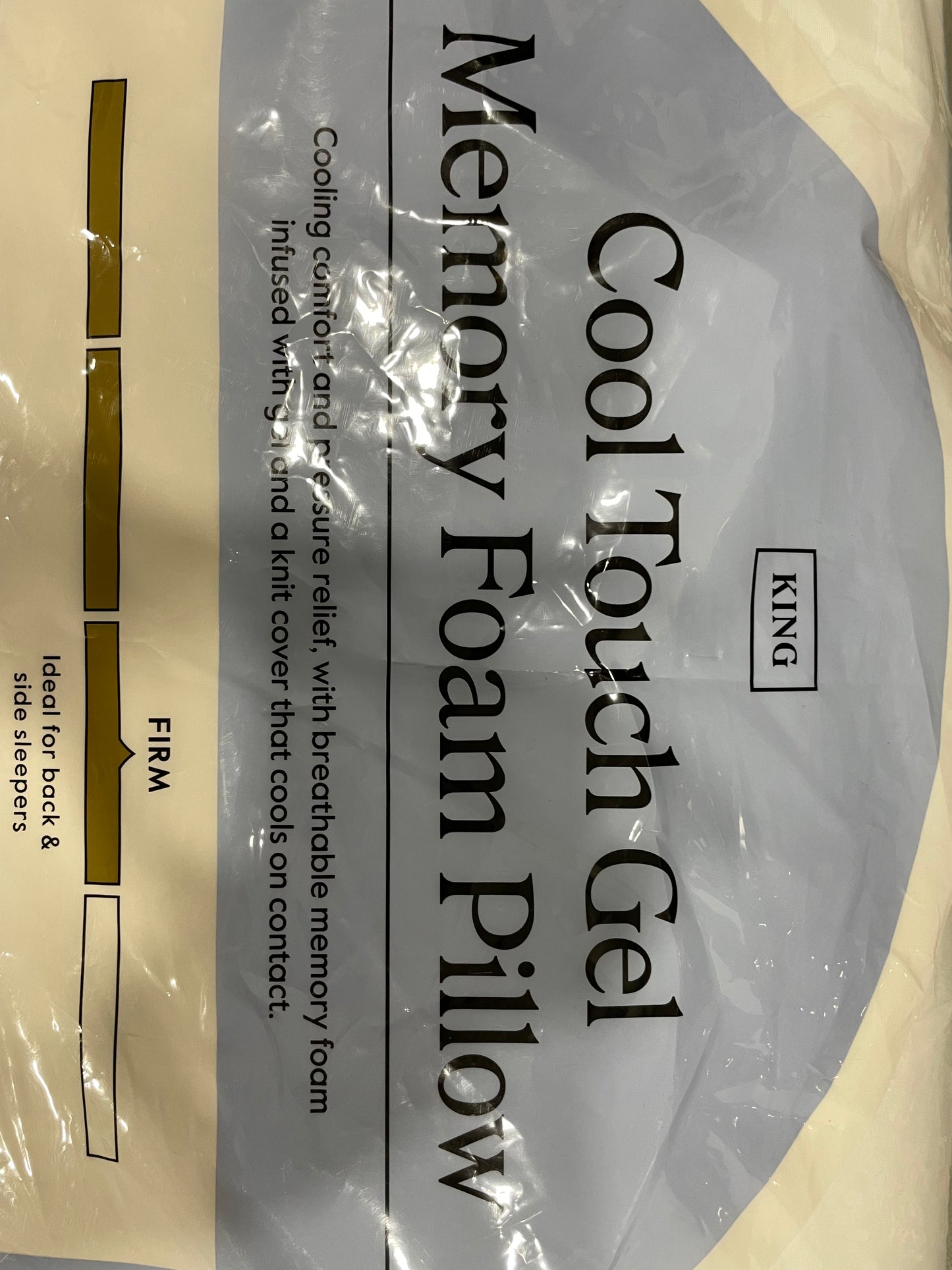 Threshold King Cool Touch Gel Memory Foam Pillow (112)