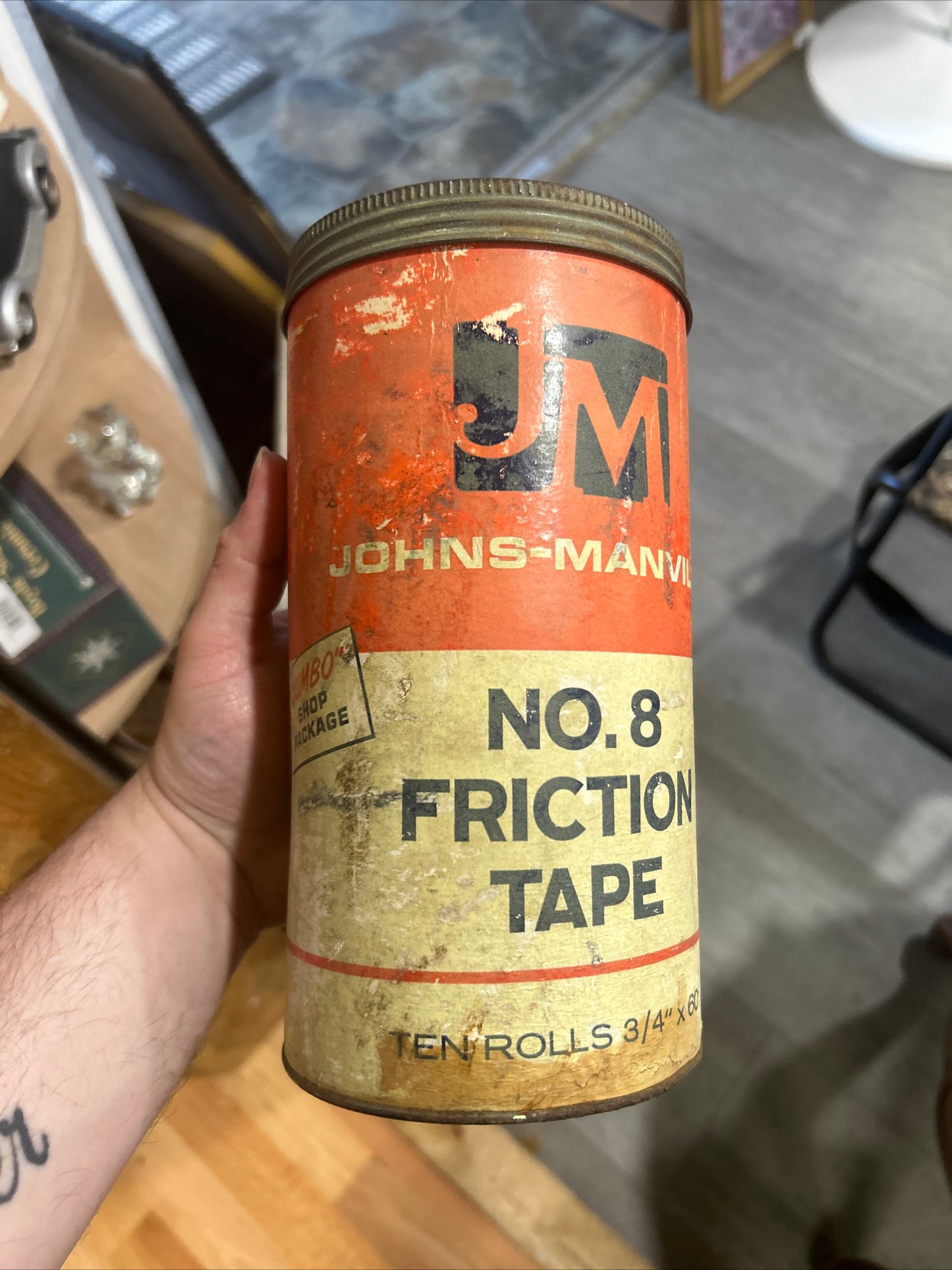 (390)-John’s-manville No. 8 friction tape