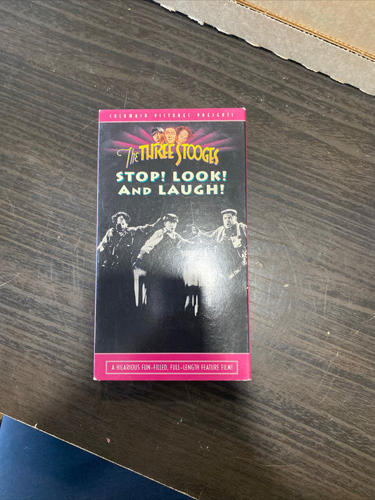 (1060) three stooges vhs