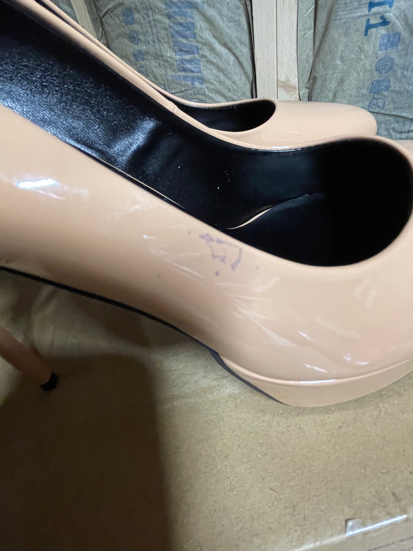 Rag & Co handcrafted Faustine heels