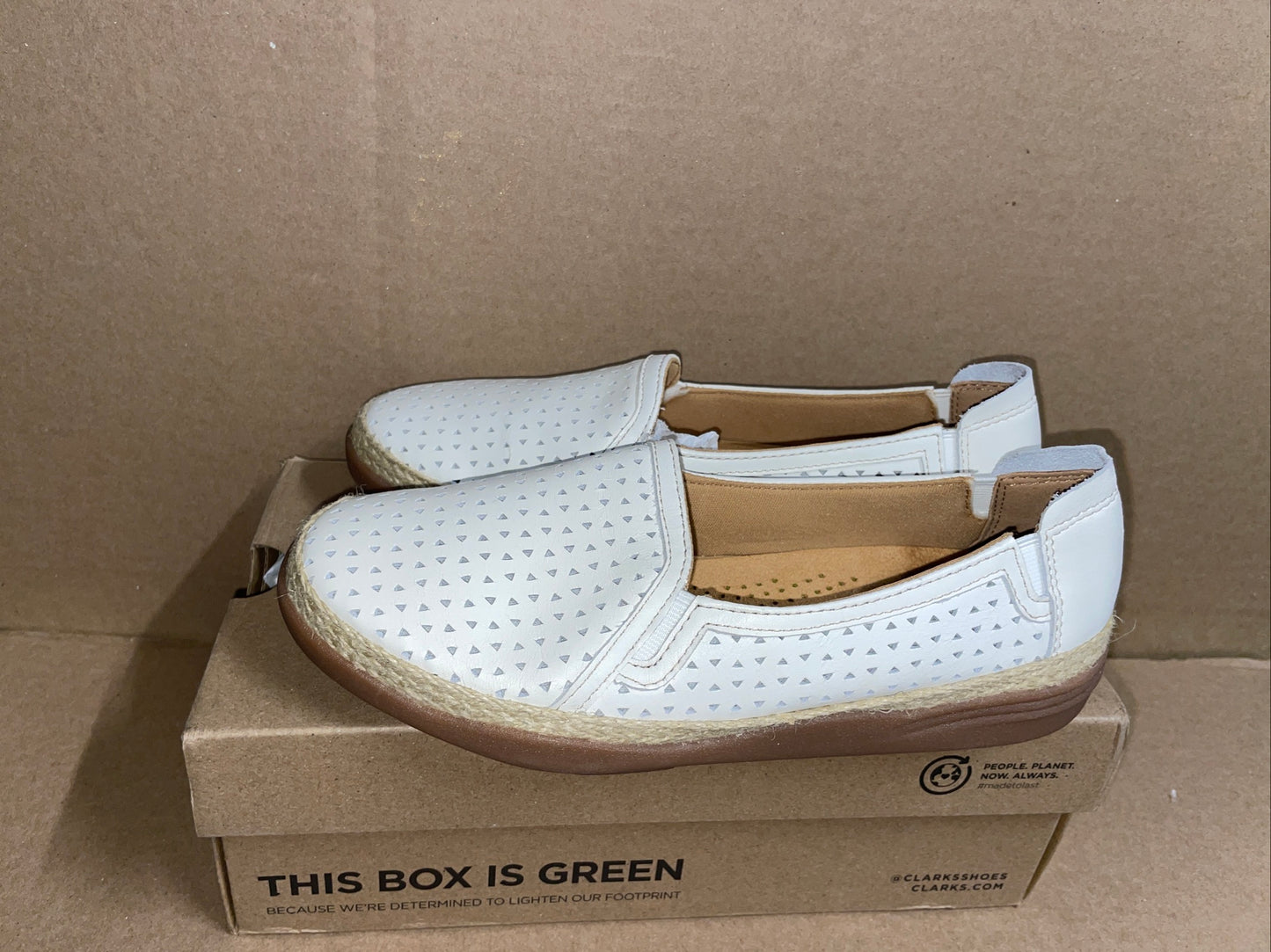 Clarks shoes Elaina Ruby Flats s(094)