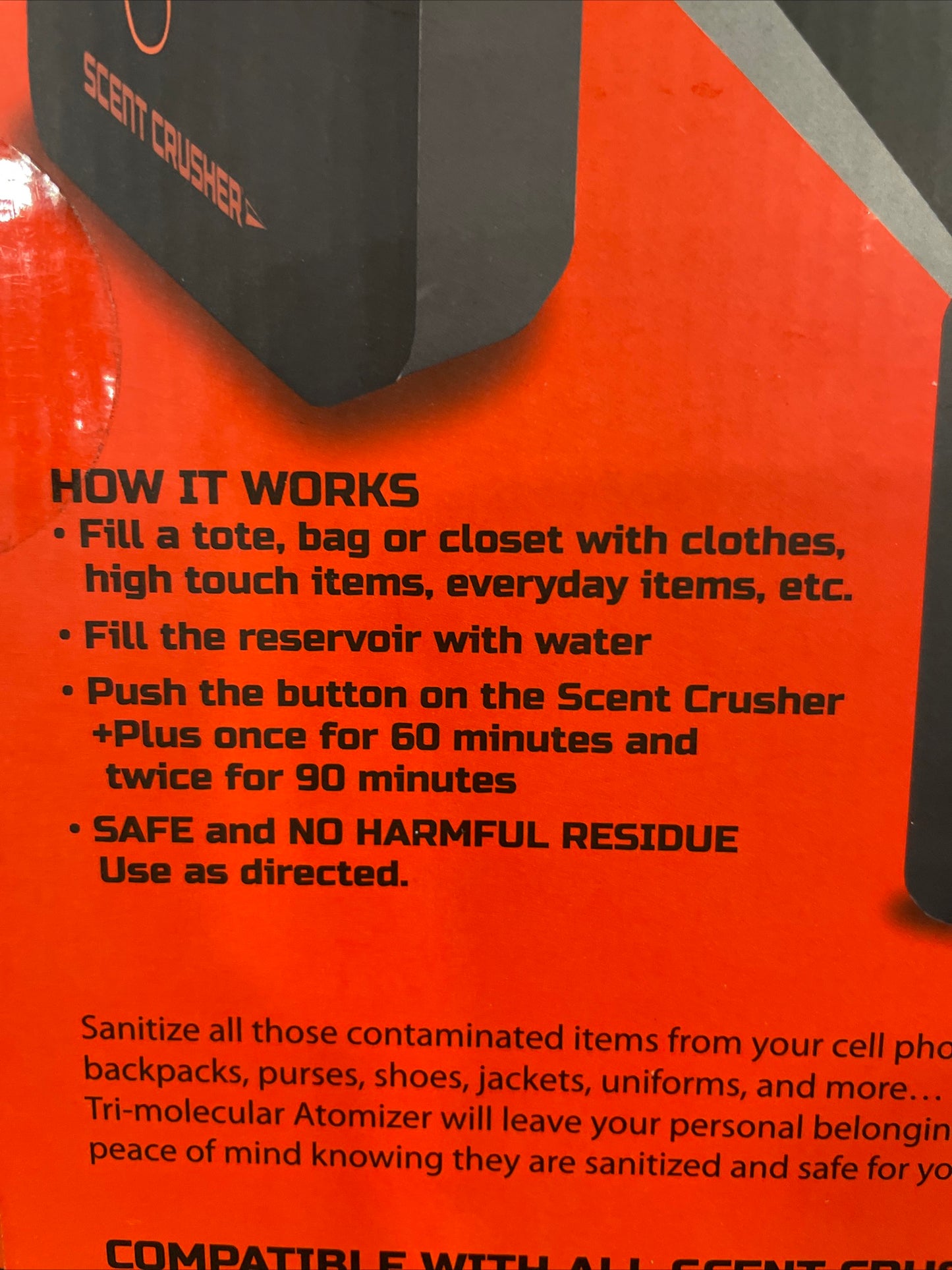 Scent Crusher +Plus Tri-molecular Atomizer (058)