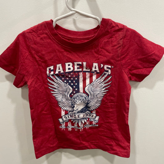Cabela’s Youth Flag Tee (062)