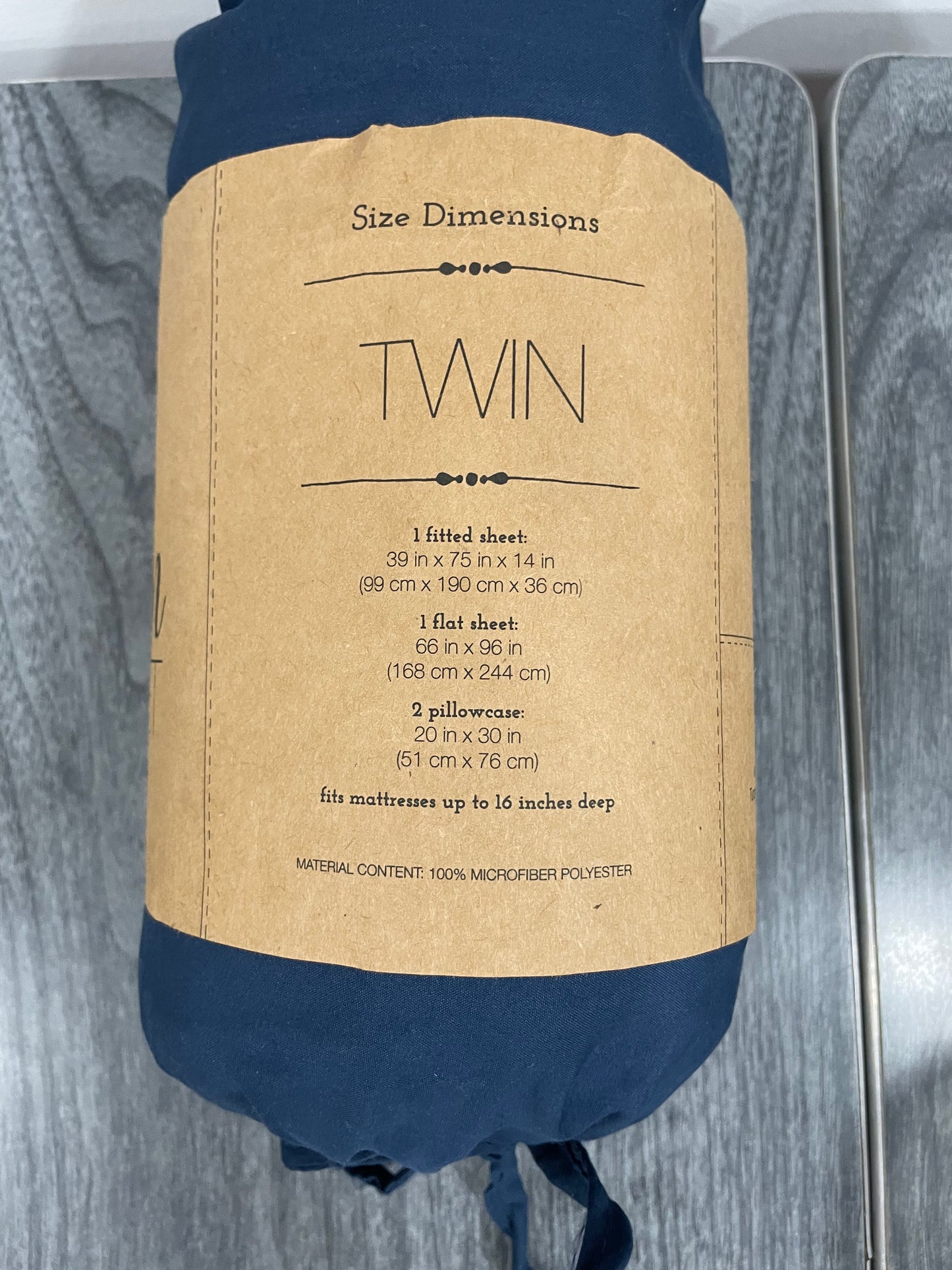 Twin premium 4-piece sheet set (115)