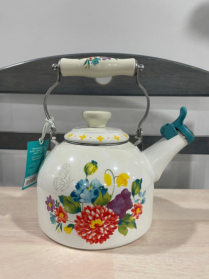 The Pioneer Woman Whistling Tea Kettle (132)